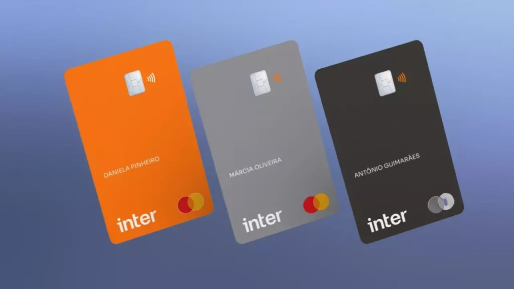 Tipos de Cartão de Crédito Inter Gold, Platinum e Black! - Cartão de crédito Mastercard InterQual é o melhor cartão de crédito